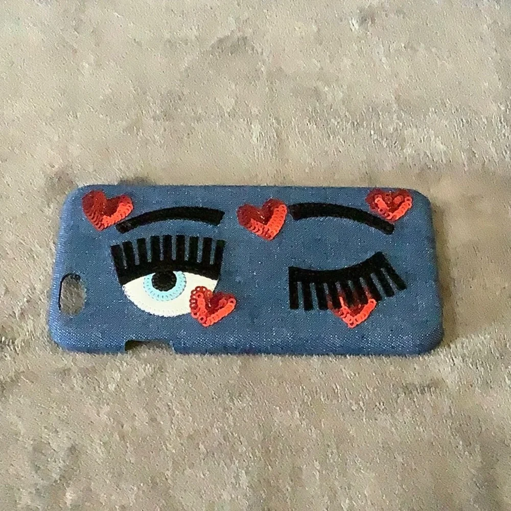 NIB Chiara Ferragni Denim Iphone 6 Case